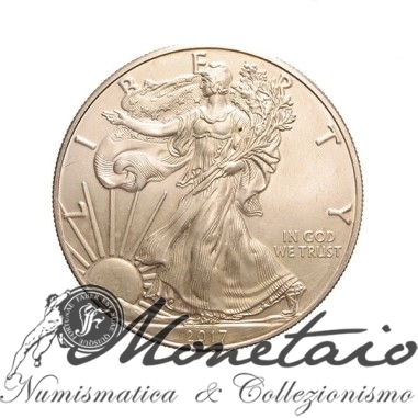 1 Dollaro 2017 "Walking Liberty"