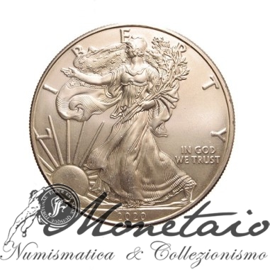 1 Dollaro 2020 "Walking Liberty"