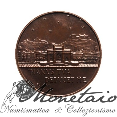 Medaglia Paolo VI 1964 "Manus tua Deducet Me"