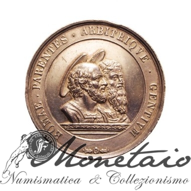 Medaglia Pio IX 1846 "San Pietro e Paolo"