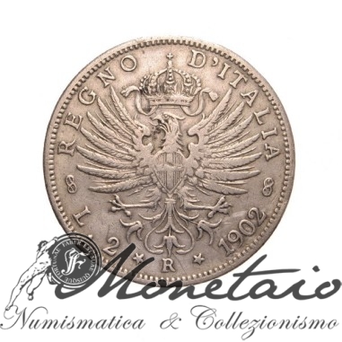 2 Lire 1902 "Aquila Sabauda"