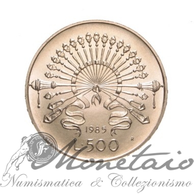 500 Lire 1985 "Alessandro Manzoni"