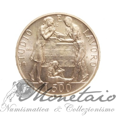 500 Lire 1988 "San Giovanni Bosco"