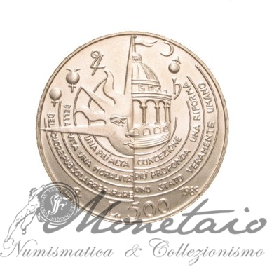 500 Lire 1989 "Tommaso Campanella"