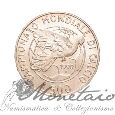 500 Lire 1990 "Italia '90"