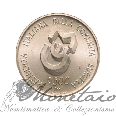 500 Lire 1990 "Presidenza CEE"