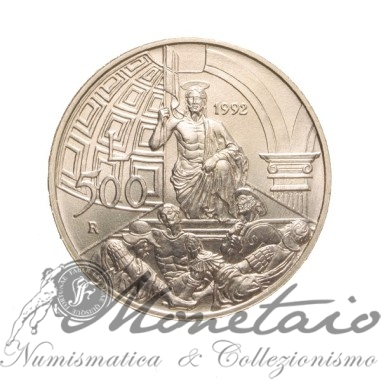 500 Lire 1992 "Piero della Francesca"