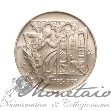 500 Lire 1993 "Carlo Goldoni"