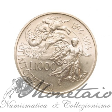 1000 Lire 1994 "Tintoretto"