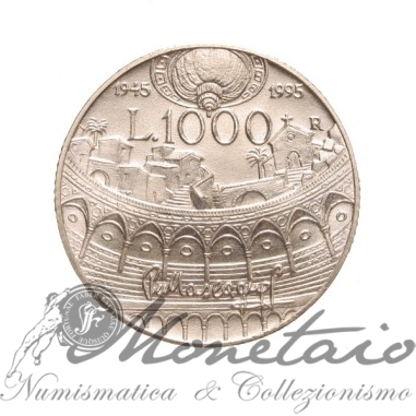 1000 Lire 1995 "Piero Mascagni"