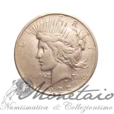 1 Dollaro 1922 D "Peace"