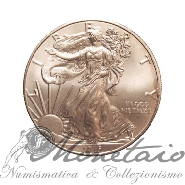 1 Dollaro 2016 "Walking Liberty"