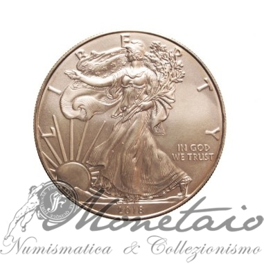 1 Dollar 2018 "Walking Liberty"