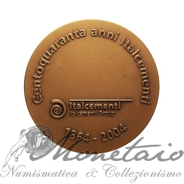 Medaglia Italcementi 1864-2004