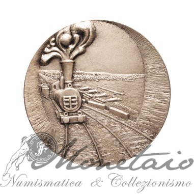 Medaglia 1977 Ferrovia meridionale D.L.F. Trieste