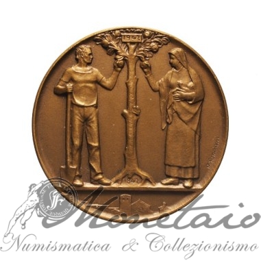 Medaglia 1942 - 1° centenario CRT Trieste