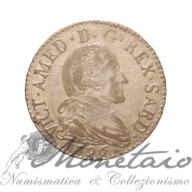 Sardegna Vittorio Amedeo III 20 Soldi 1796