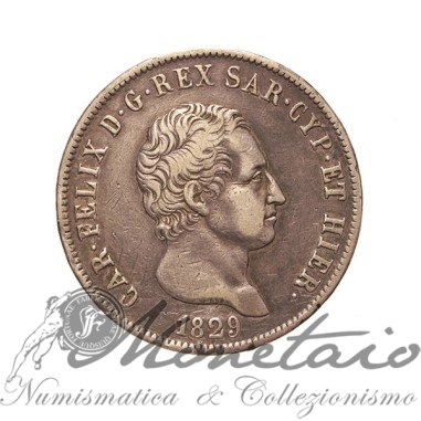 5 Lire 1829