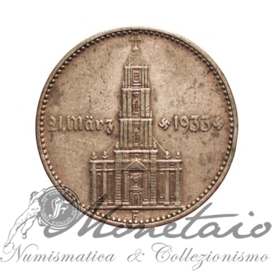 2 Reichsmark 1934 F "Posdam Garrison"