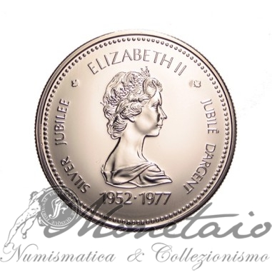 1 Dollaro 1977 "Silver Jubilee"