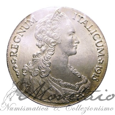 Tallero d'Italia 1918 "Argentum Signatum"