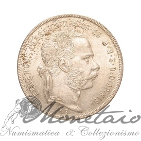 1 Forint 1879 K.B. Franz Joseph I 2