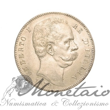 5 Lire 1879 2° Tipo