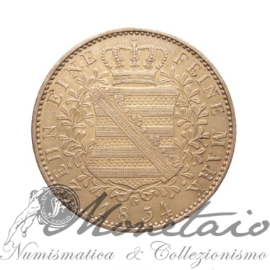 Tallero 1834 G - Anton - Saxony Albertine