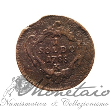 1 Soldo 1788 K Gorizia - Joseph II