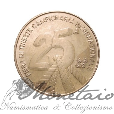 Medaglia 25° anniv. 1973 "Fiera di Trieste"