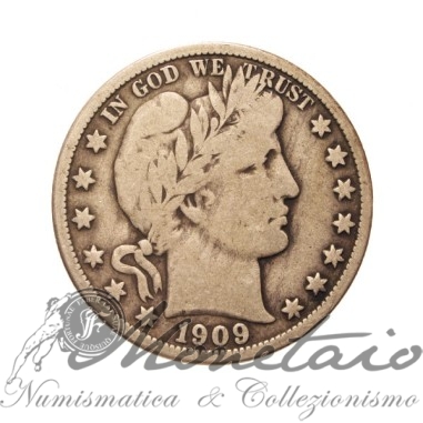 1/2 Dollaro 1909 O "Barber"