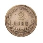 2 Lire 1863 "Valore" Napoli