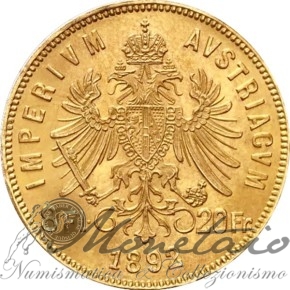 20 Franchi 1892 Austria (Marengo)