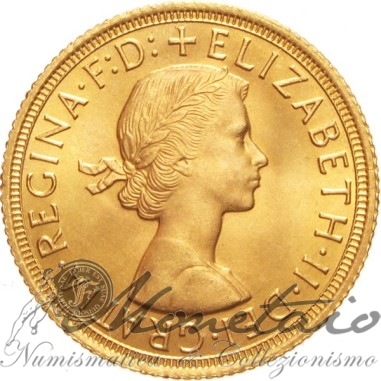 Gold Sovereign - Elizabeth II (Ribbon)