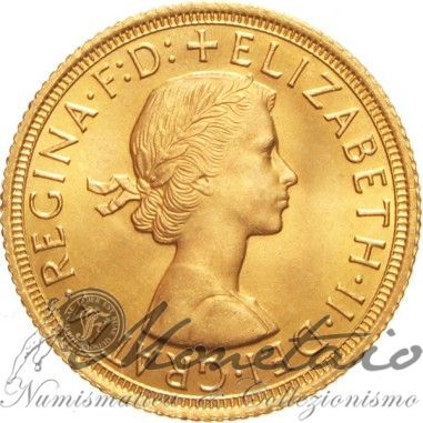 Goldsouverän Elizabeth II (Schleife)