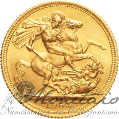 Sterlina d'oro Elisabetta II (Fiocchetto)