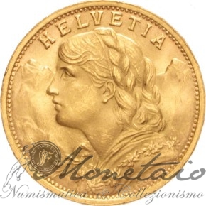 20 Franken Schweizerisch (Marengo)