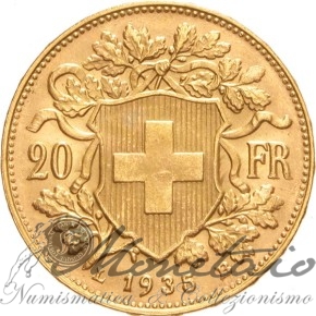 20 Francs Swiss (Marengo) 2