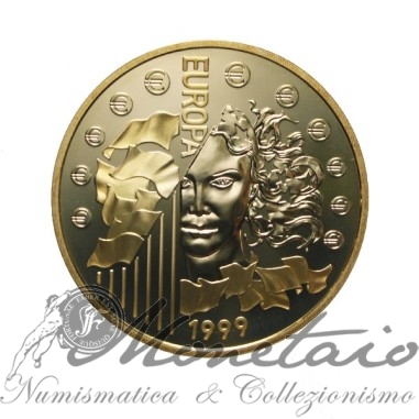 6,55957 Francs 1999 Europa Proof