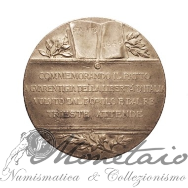 Medaglia 1898 50° Statuto Albertino