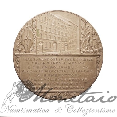 Medaglia 1899 "Innaugurazione Guardia Medica"
