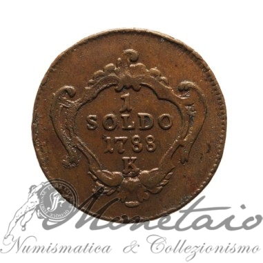 1 Soldo 1788 K Gorizia - Joseph II