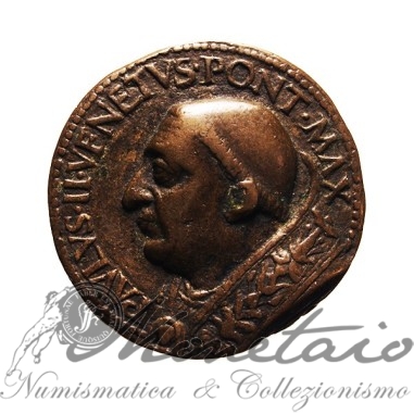 Medaglia Paolo II 1465 Opere Rocche Pontificie