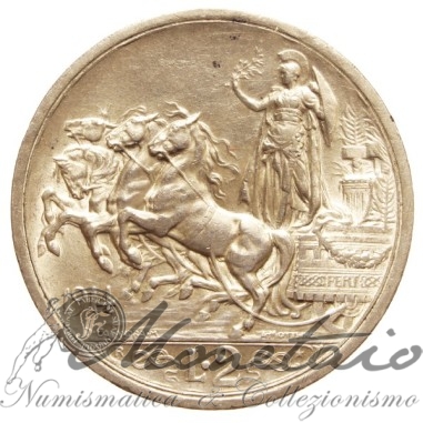 2 Lire 1914 "Quadriga Briosa"