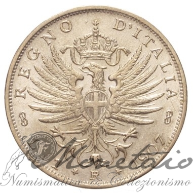 1 Lira 1907 "Aquila Sabauda"