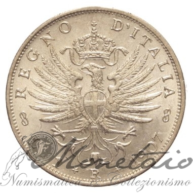 1 Lira 1907 "Aquila Sabauda"