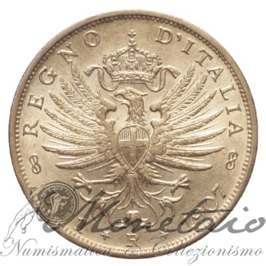 1 Lira 1907 "Aquila Sabauda"