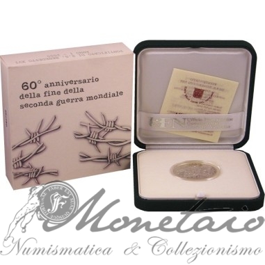 5 Euro 2005 "60°ann. Fine II° Guerra Mondiale"...