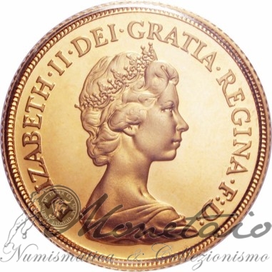 Sterlina d'oro 1982 Proof