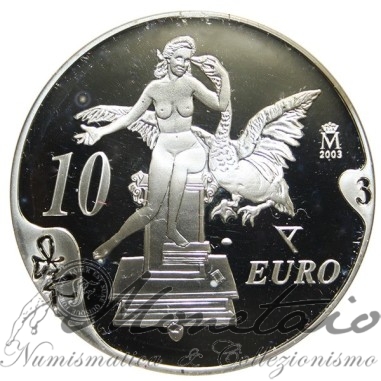 Spain 10 Euro 2004 "Leda atómica" Dalì